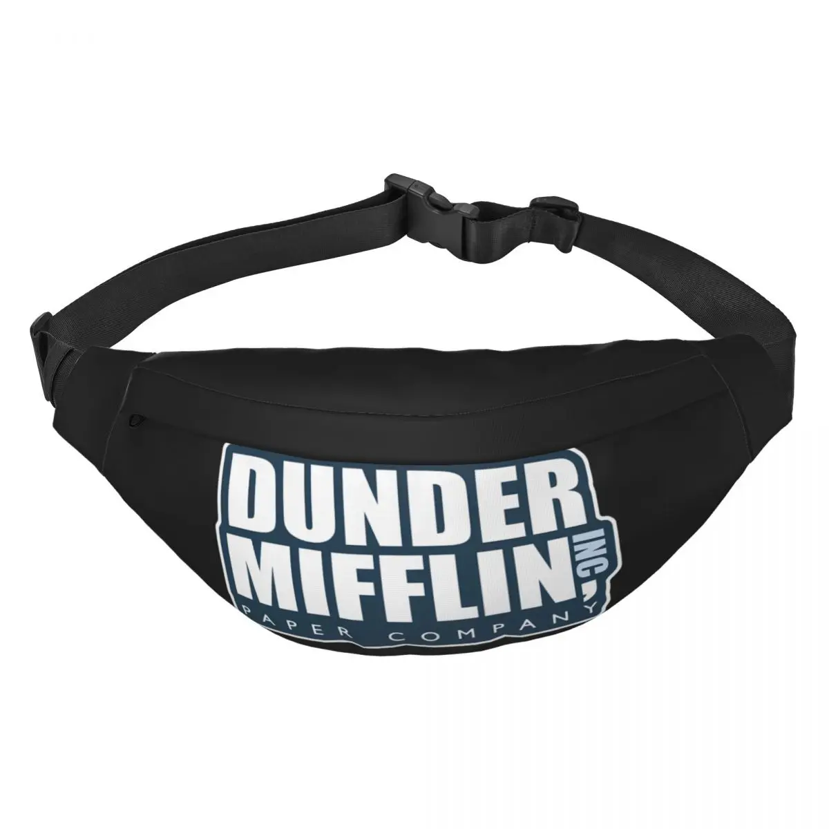 

Dunder Mifflin London Unisex Waist Bag Multifunction Sling Crossbody Bags Chest Bags Short Trip Waist Pack