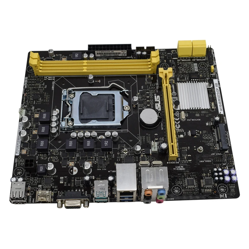 ASUS H110-M/M32CD إنتل H110 LGA 115 DDR3 32GB متوافق مع كور i3-6100 i5-6500 i5-6400 Celeron G3900 i5-6600 وحدة المعالجة المركزية usada