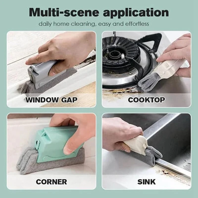 Window Groove Cleaning Brush, Magic Window Track Cleaner, Window Sill Cleaning Tool, Window Track Cleaning Tool image 6