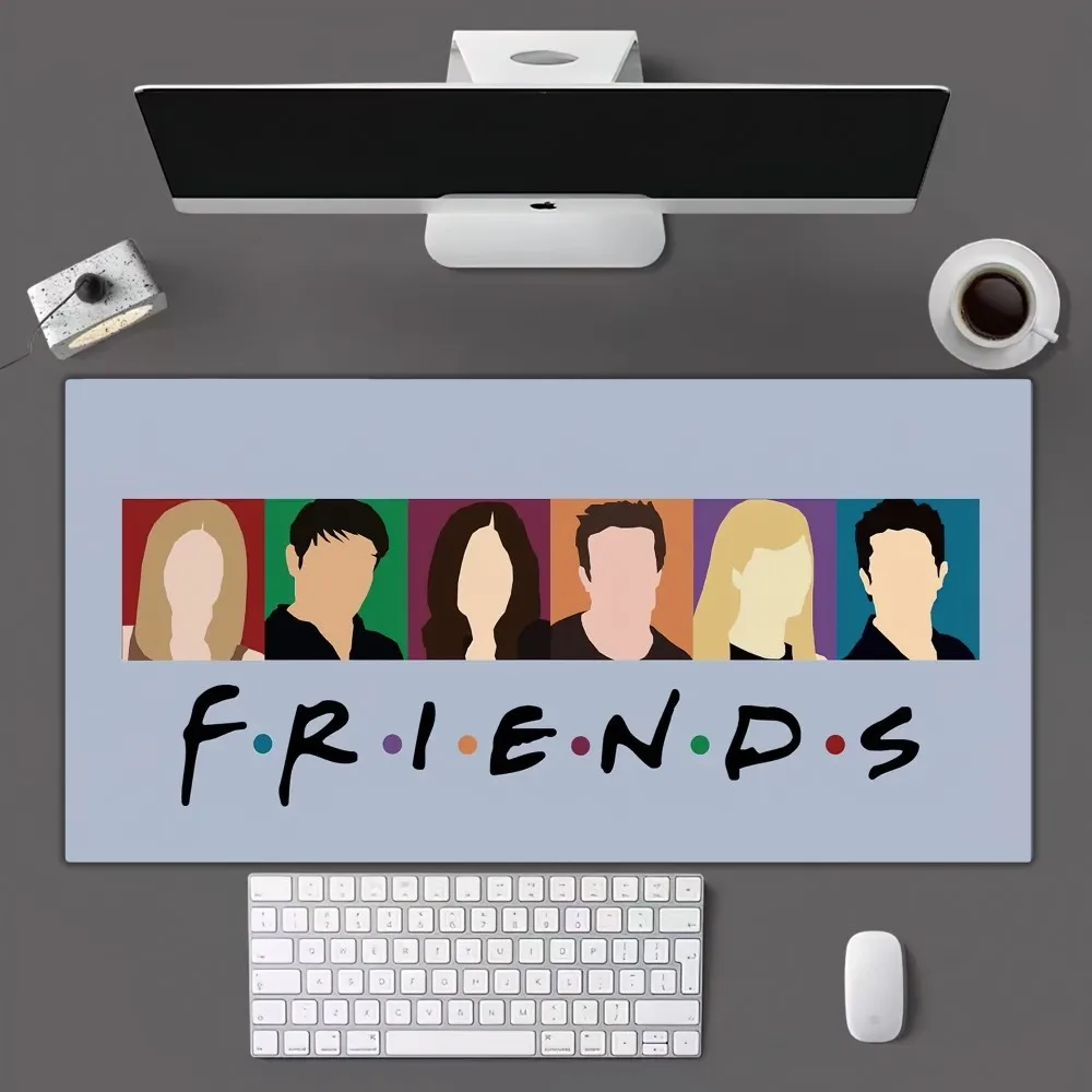 Friends TV Show Mousepad Mousepad Gamer Mouse Pad Size For Office Long Table Mat