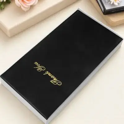 Tip Holder Menu Check Book Restaurant Card Board Writing Presenters Check Card Business Menu Holding Book Classic Tone