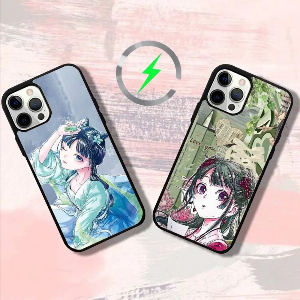 

A-Apothecarys D-Diaries Maomao Phone Case For iPhone16,15,14,13,12,11,Pro,Max,Plus,Mini,SE4,E Magnetic Magsafe Wireless Charging