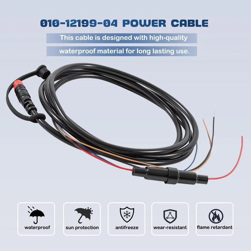 010-12199-04 كابل الطاقة/البيا - مراجعة Fish Finder Cable وسعره