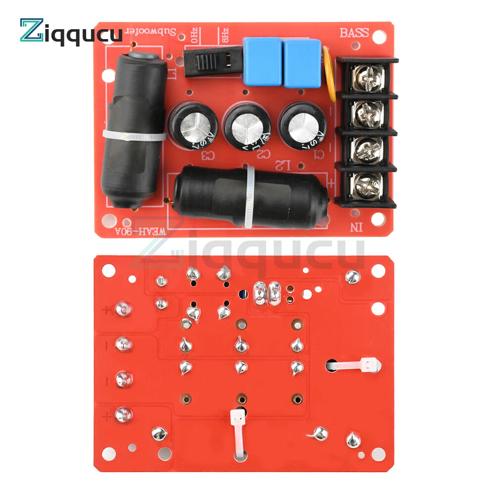 WEAH-90A 200W High Power Speaker Subwoofer Crossover Speaker Solderless Frequency Divider Module DIY Home Theater
