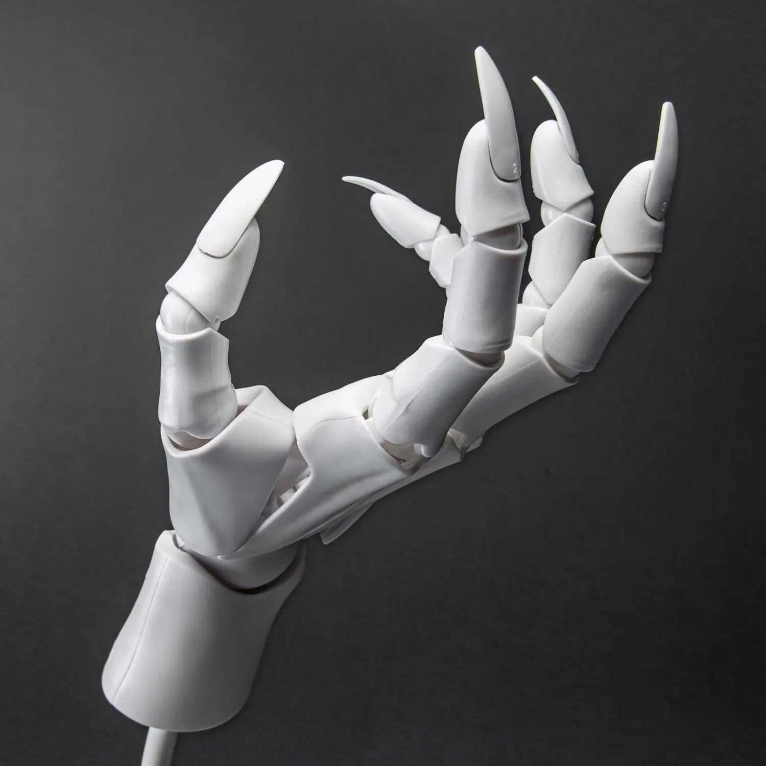 New1/1 Movable Finger Toys Bionic Hand Model Drawing Comic Art Props Realistic Supermode Body Accessory Collection Decoration