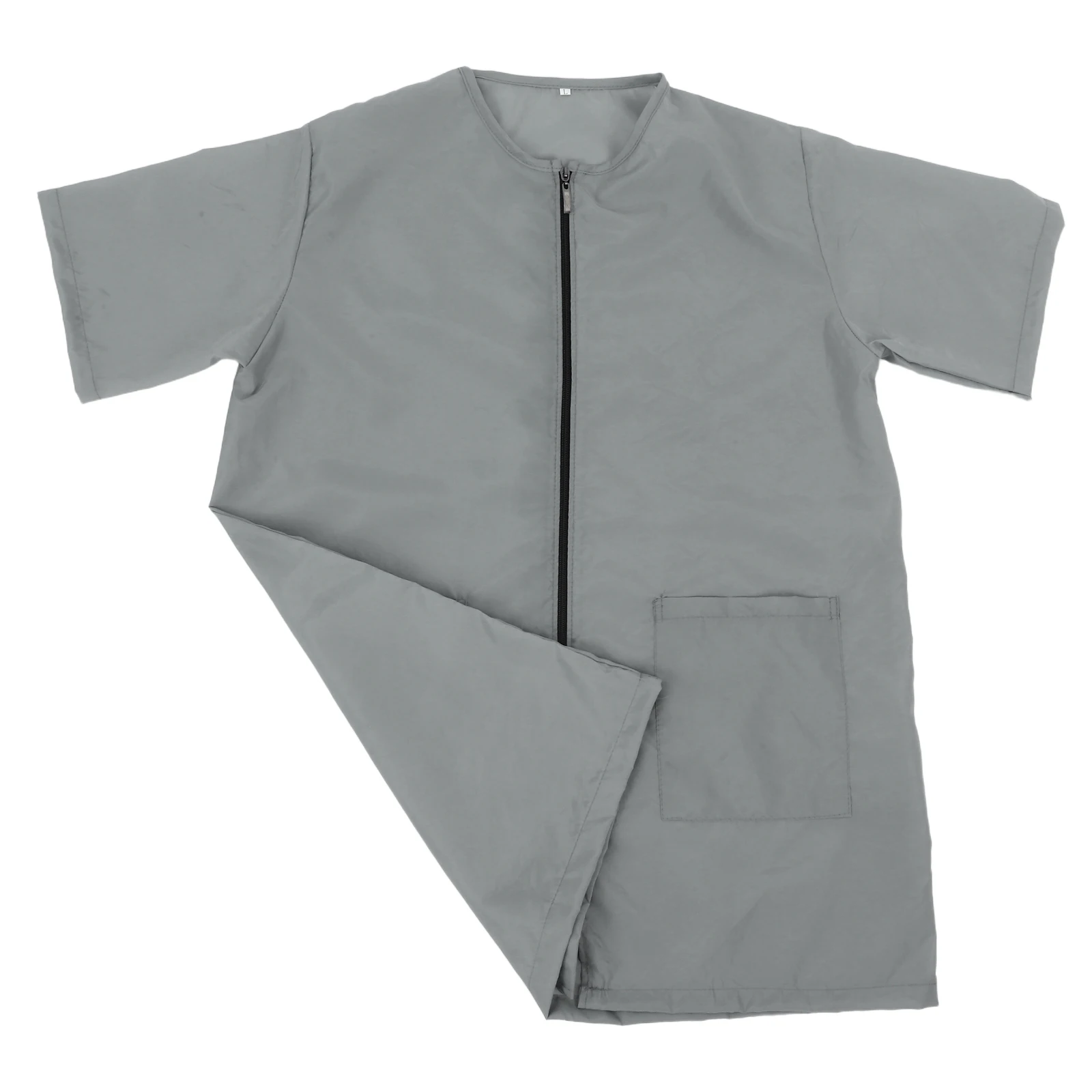 

Pet Work Clothes Dog Grooming Smock Grey Waterproof Aprons Women Uniform Stylish Professional Versatile Pet