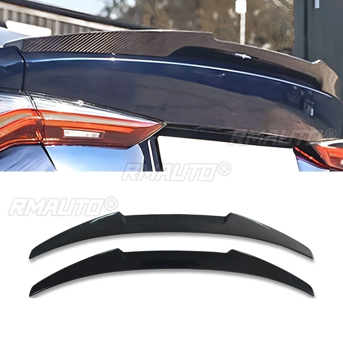 

Car Rear Wing Rear Trunk Spoiler Diffuser Protector Body Kit For BMW 4 Series G23 2021+ Car Accessories