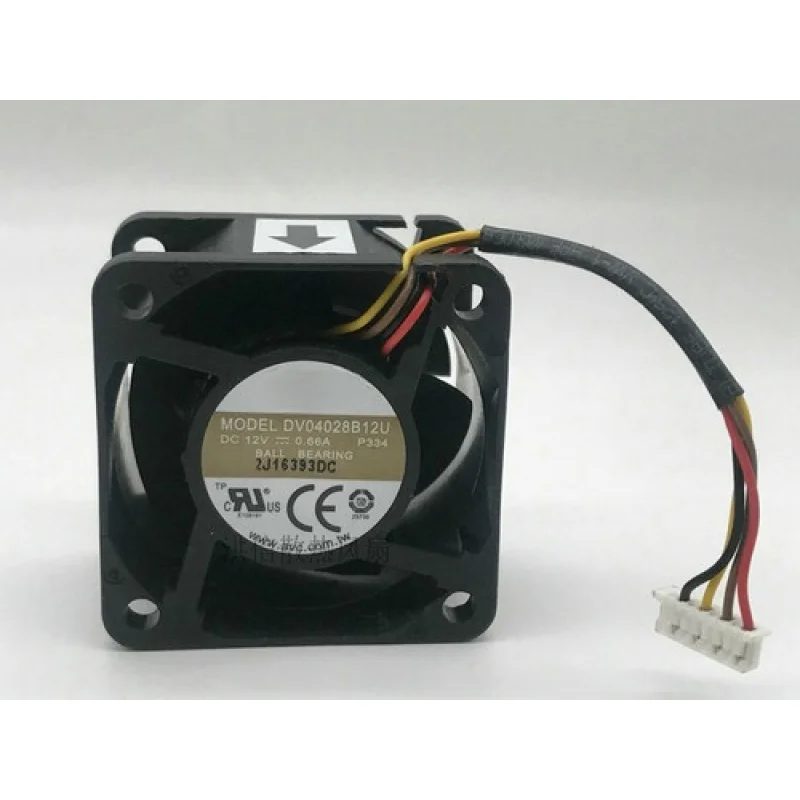 

L Высокопроизводительный охлаждающий вентилятор DV04028B12U 12 В 0,66 А 40*40*28 мм