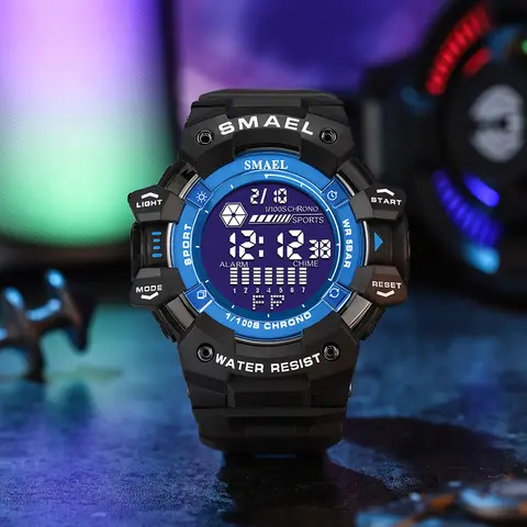 Men's Military Waterproof Sport Watch LED SMAEL