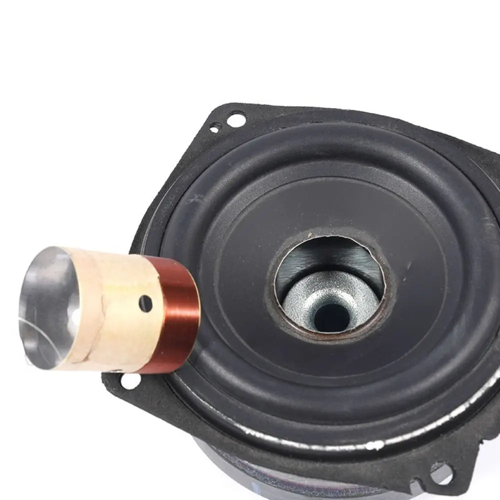 Akcesoria naprawcze Cewka mówiąca do głośnika basowego 20.5mm~99.5mm 2-warstwowa Biała Aluminiowa Cewka Mówiąca do Głośnika Basowego Cewka Mówiąca do Głośnika — zdjęcie produktu 5