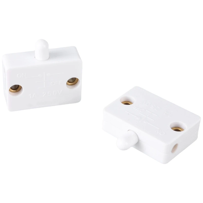 2pcs Inline Cable Switches Easy Install Rock Switches Heavy Duty for Lighting Dropship