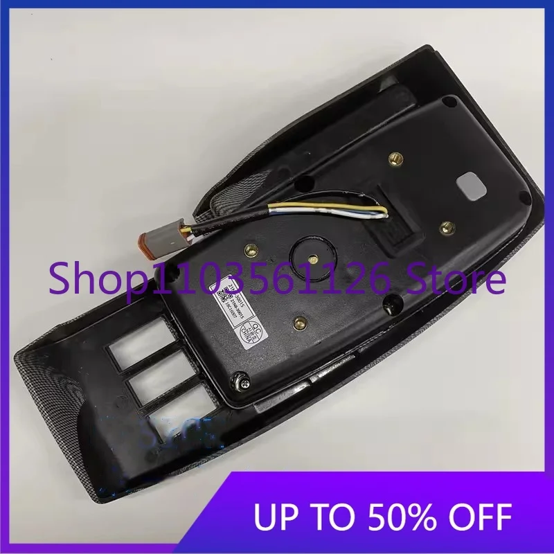 R215-7 225-7 80-7 305-7 290-7 High Quality Excavator Black Gold Steel Instrument Display Accessory for Construction Equipment