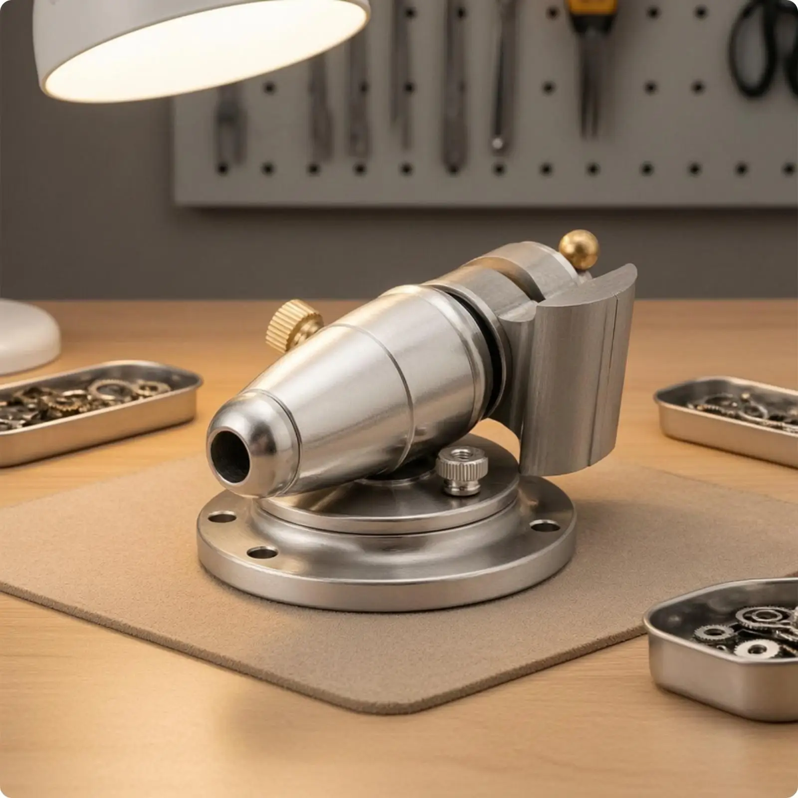 Precision Mini Vise Compact for Watch Repair, Filing and Drilling