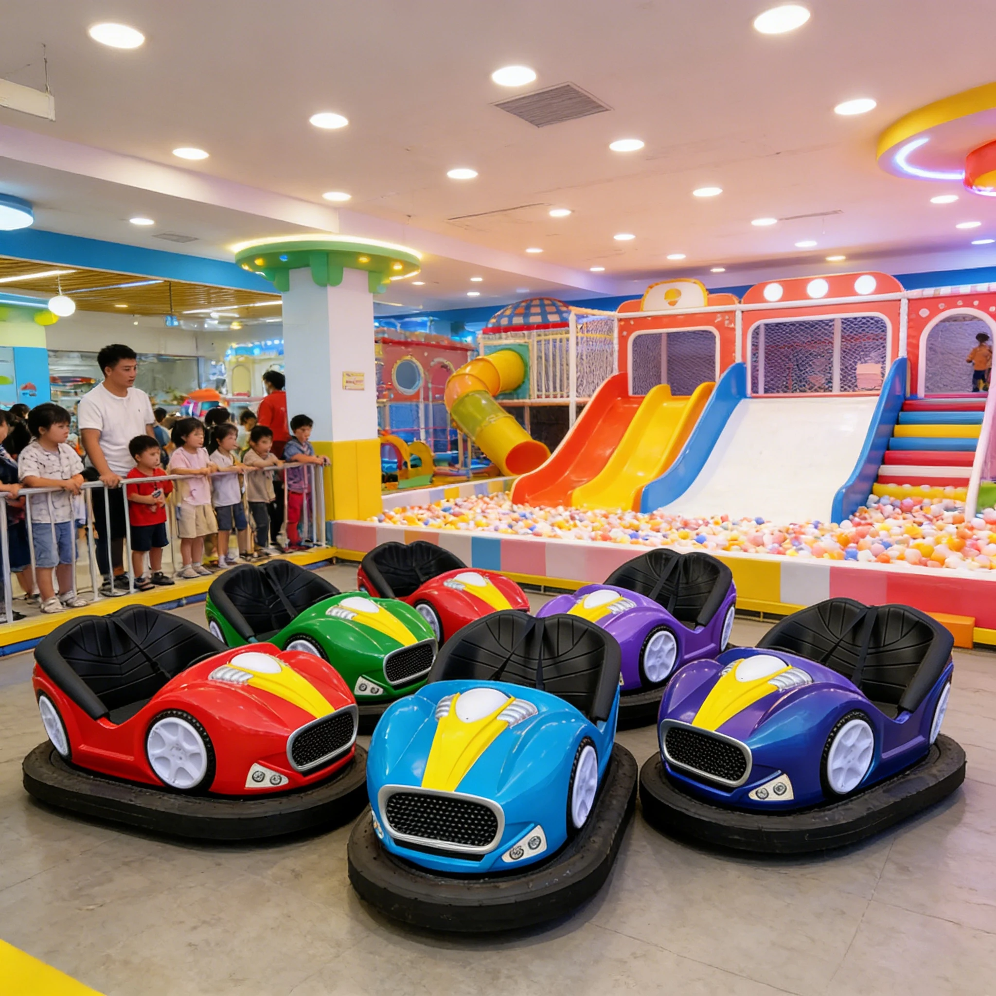 Customizable Children Electric Bumper Car Children Bumper Car Battery Operated for Kids Indoor Outdoor Amusement Playpromote sal