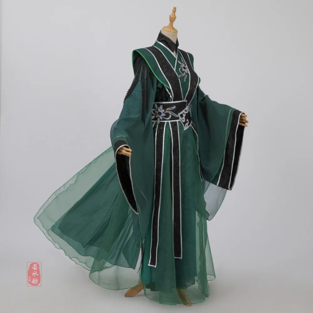 أزياء شين تشينغ تشيو التأثيرية أنيمي الشرير نظام الإنقاذ الذاتي تيان غوان Ci Fu Qi Rong He Xuan أزياء تنكرية قديمة