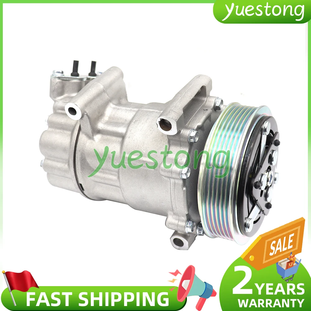 

6453WL AC Compressor SD6C12 for PEUGEOT 208 2008 Citroen C3 DS3 Berlingo 96786560 9659875780 9678656080 6453QJ 6453QK 96519109