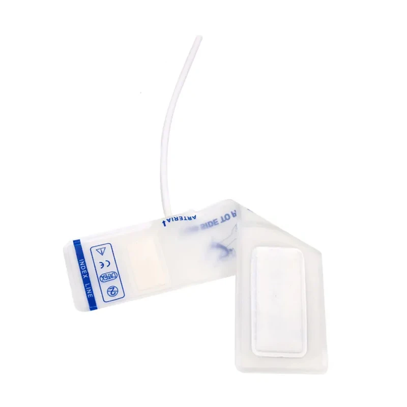 10PCS/Newborn Disposable Transparent TPU Single Tube NIBP Cuff No.1 2 3 4 5