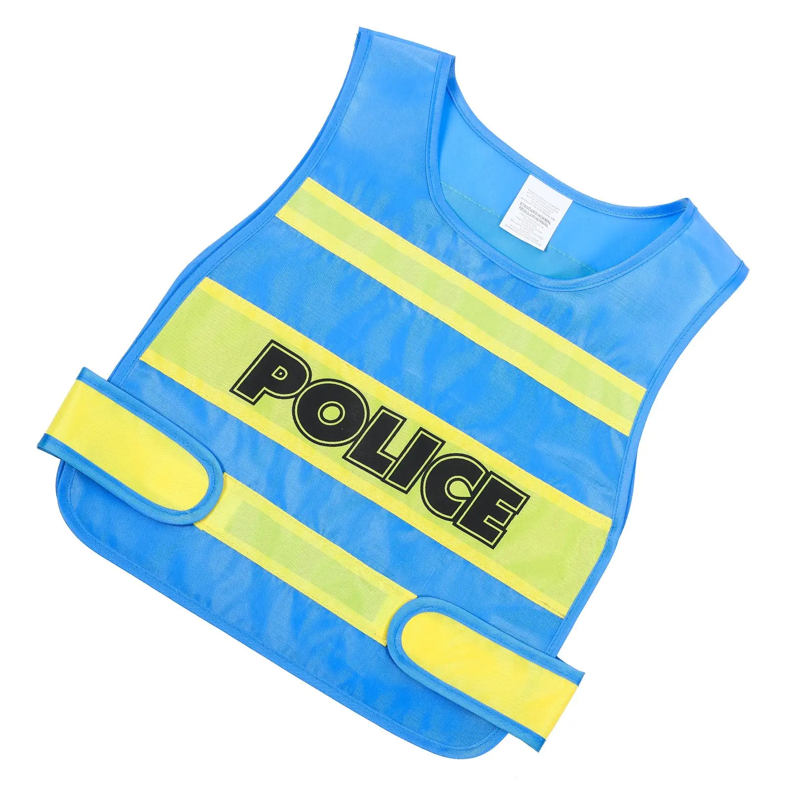 1 chaleco de policía para niños, disfraz de policía para niños pequeños, chaleco de policía de tela, disfraz de policía para niños, accesorio de