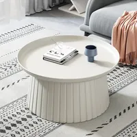 Nordic Coffee Tables Living Room Round Table Top Mushroom Shaped Coffee Table Tea Table Eco-friendly Material Plastic Tables