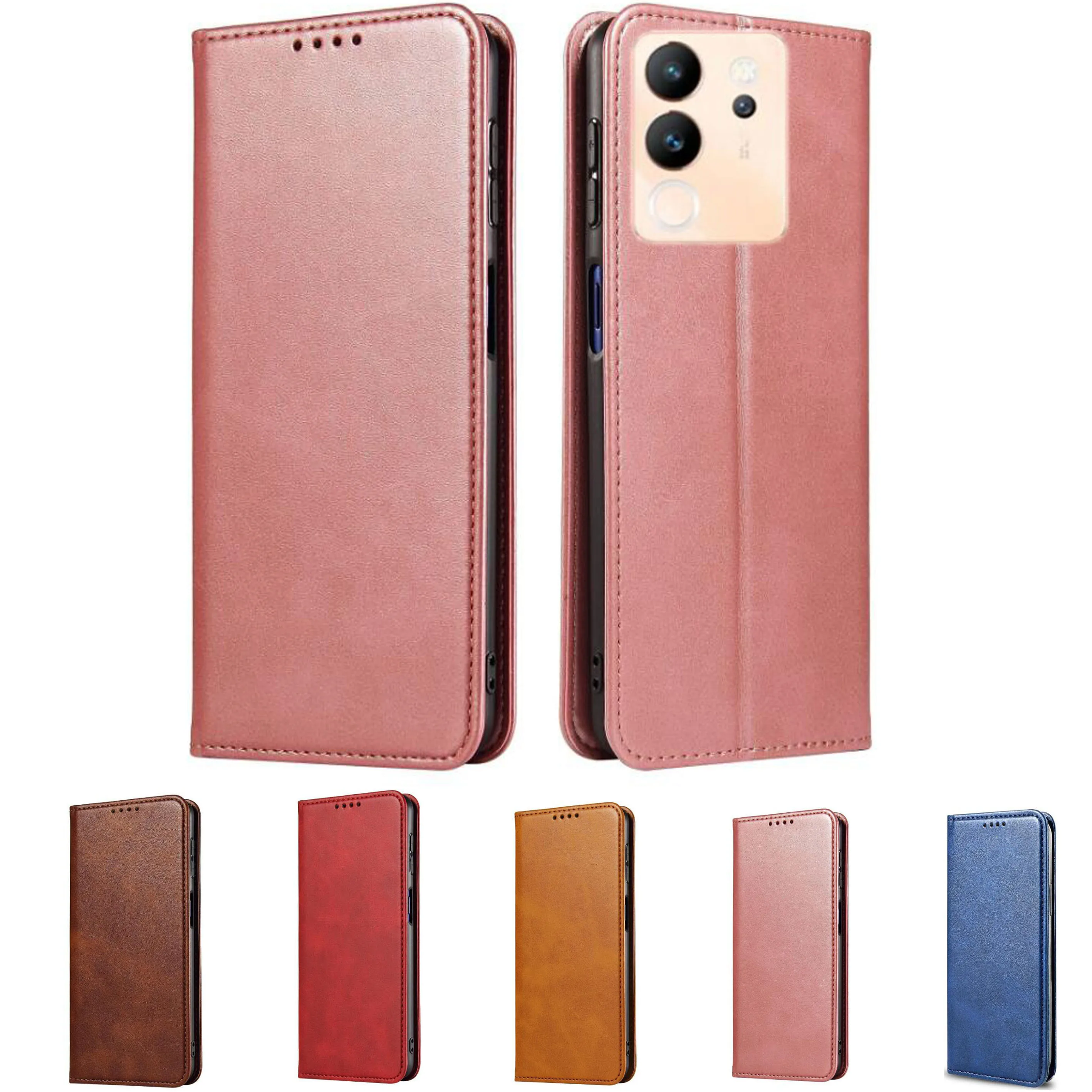 For VIVO V30 Pro Case Flip Wallet Book Cover For Coque Vivo V30 V 30 Pro V30Pro V40 SE V30 Lite Leather Protect Phone Case Funda