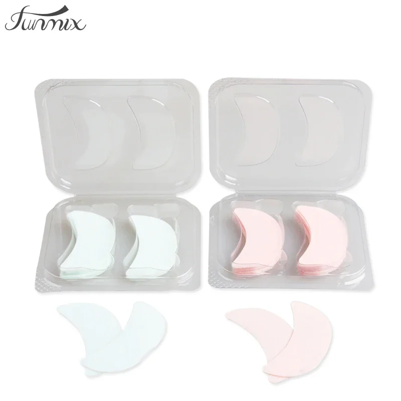 FUNMIX 10 Pairs PURE HYDROGEL Lint Free Under Eye Gel Pads patch strumenti di estensione ciglia finte finte