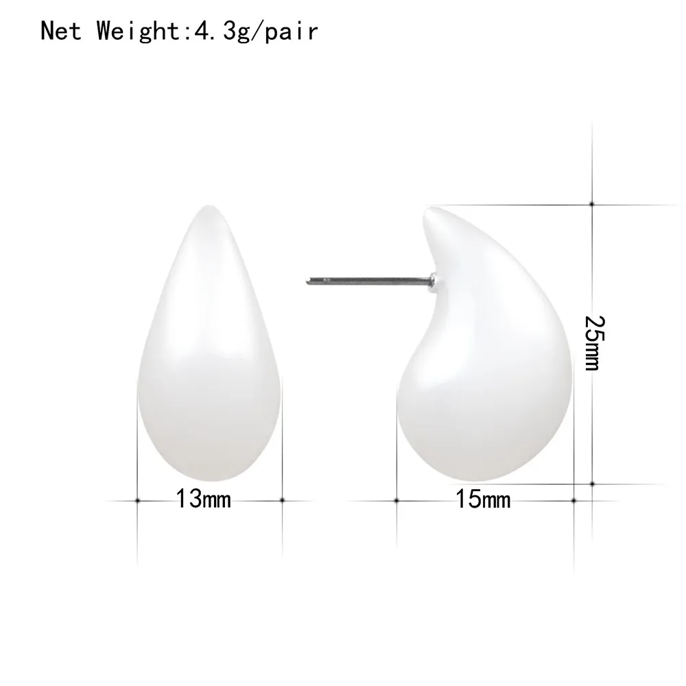 أقراط بريمة على شكل قلب رومانسي للنساء ، نسيج معدني ، لون فضي ، سحر مقاوم للماء ، مجوهرات حلوة ، هدية ، جديدة