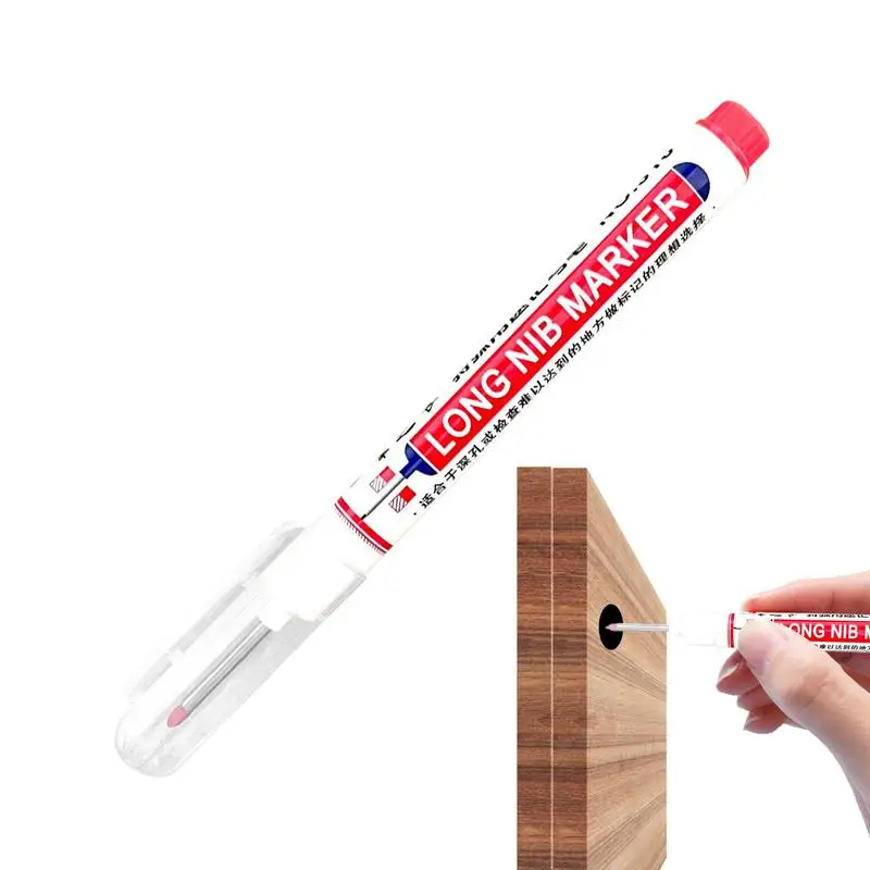 Carpenter Scriber Marker Scriber Marking Tools Deep Hole Marker Carpenter Ink Marker Multi-purpose Deep Reach Markers For