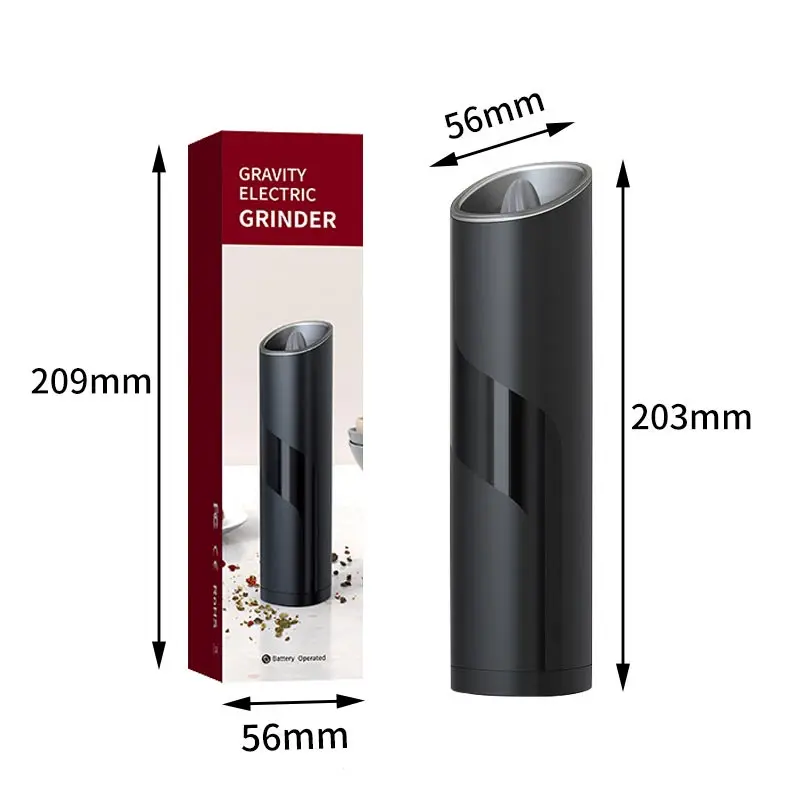 Molinillo Eléctrico de sal y pimienta, molinillo de especias