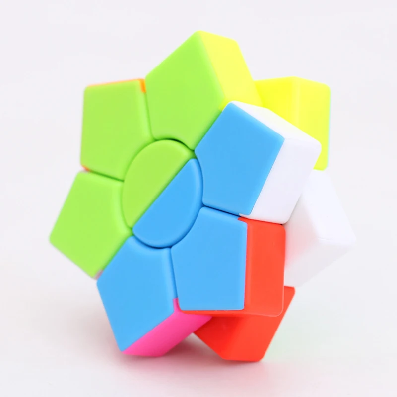 

Hexagram two-layer 3x3x3 Square Hexagon Speed Magic Cube Twist Puzzle Educational Colorful Puzzle Professional Magic Photo Cube