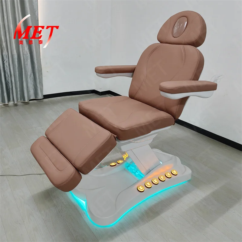 High-end Beauty Professional Electric Equipment Facial 3/4 Motors Medical Facial Bed Salon Massage Bed