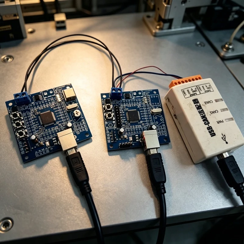 STM32 CANopen Master/Slave Source Code Development Board Industrial Fieldbus Learning Kit