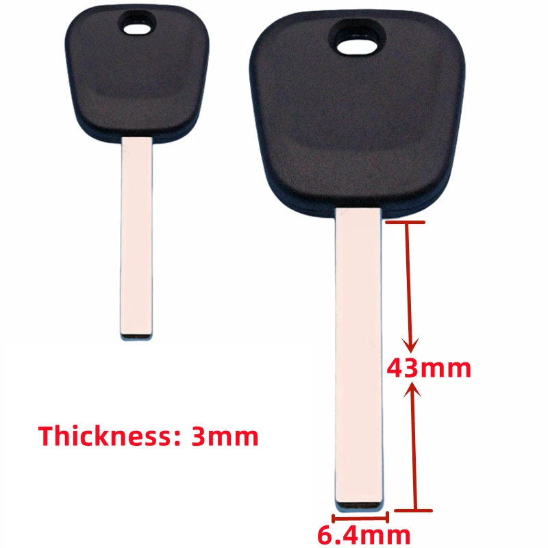 

OEM 10Pcs Replacement Car Remote Key Shell Blank Key Fob Housing Case With Uncut Blade For Chevrolet