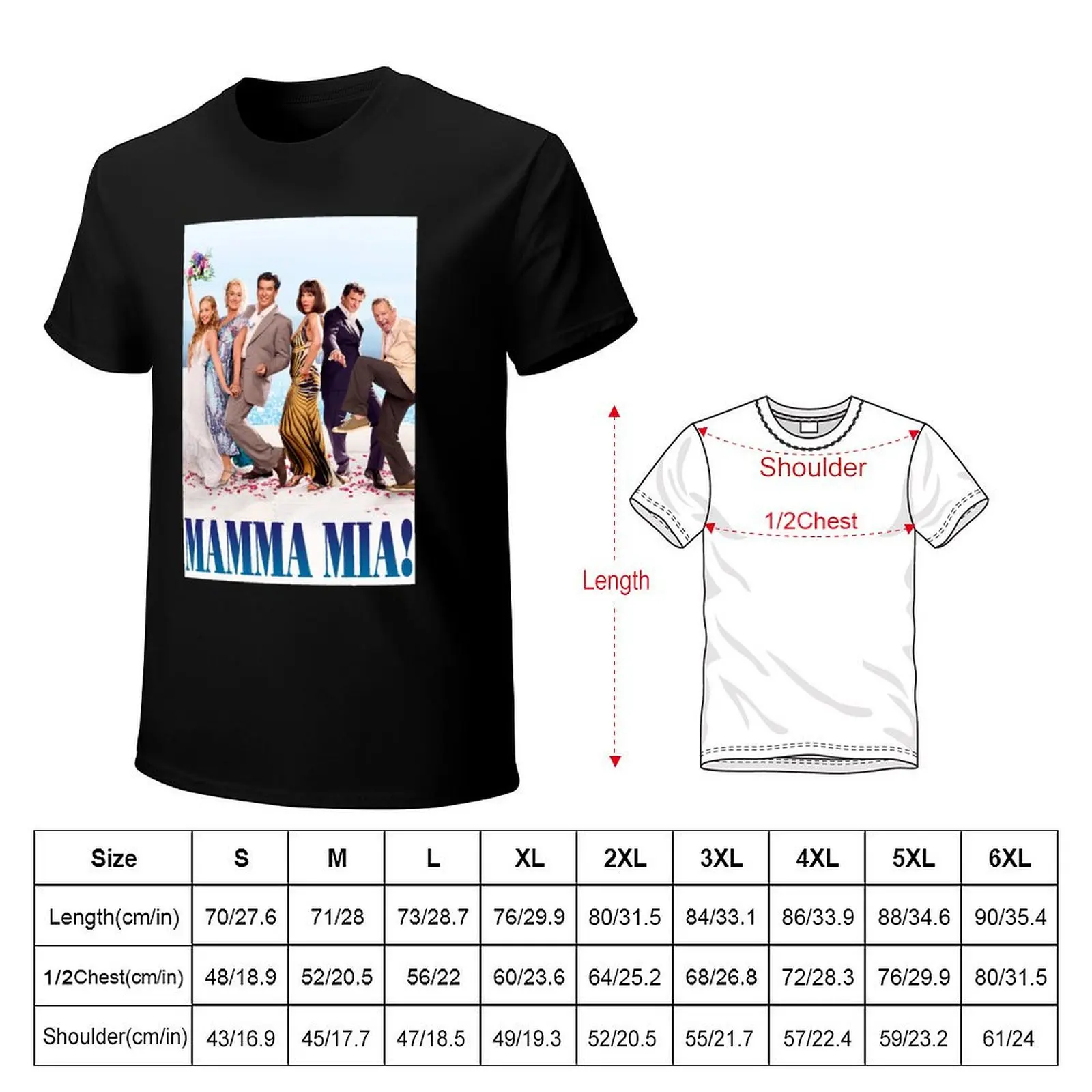 Mamma For Fans T-Shirt Art Pattern Printed Casual Top