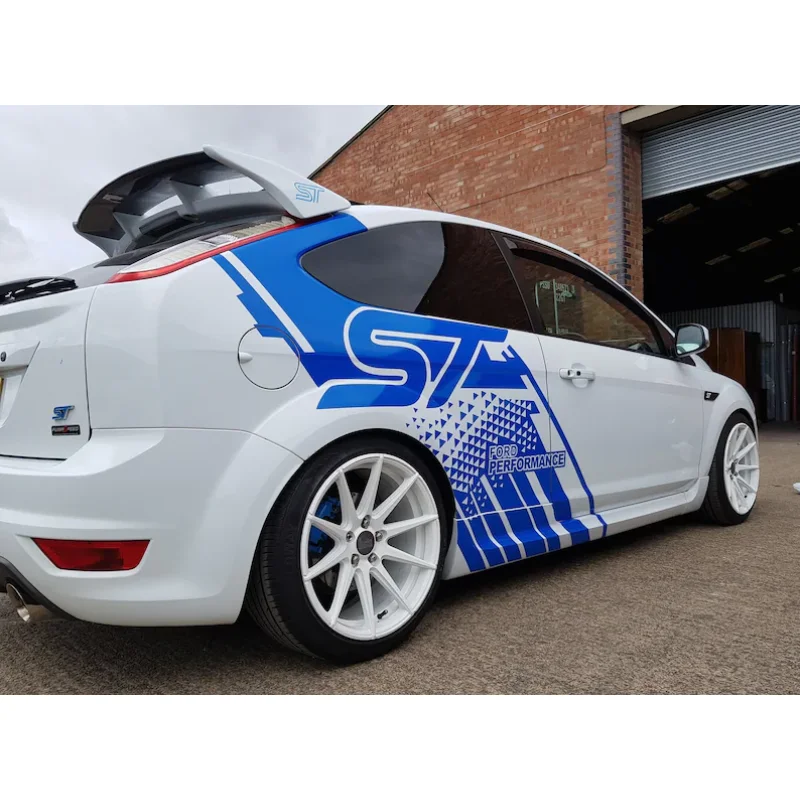 Focus ST Vinyl Wrap, Car Decal, Custom Car Decal, Car Wrap Vinyl, Racing Stickers, Car Accessories, Custom Car Stickers, Race