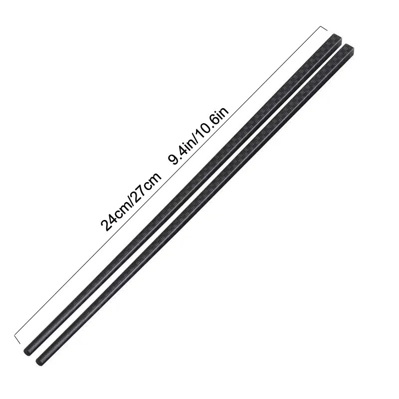 10 Pairs of Reusable Fiberglass Chopsticks In The Dishwasher, 24/27 Cm Sushi Ramen Sticks, Tableware, Dining Room, Family Gifts