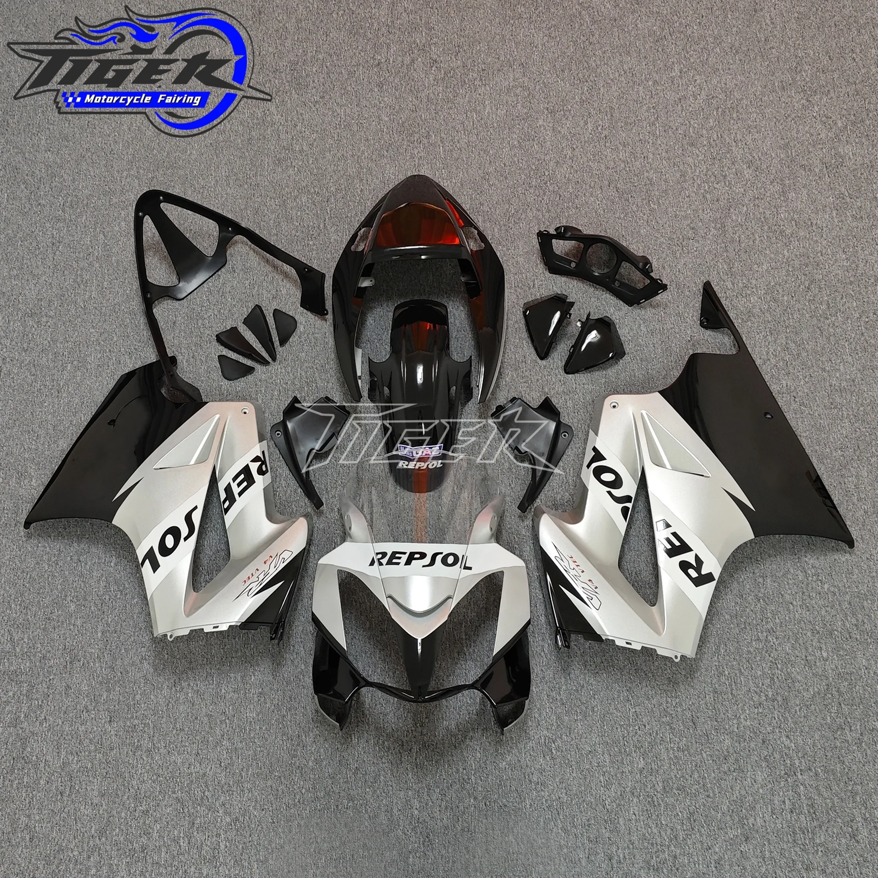 ABS Fuel Tank Motorcycle Fairings Kit for HONDA VFR800 2002 2003 2004 2005 2006 2012 VFR 800 02-06 Injection Bodywork Set