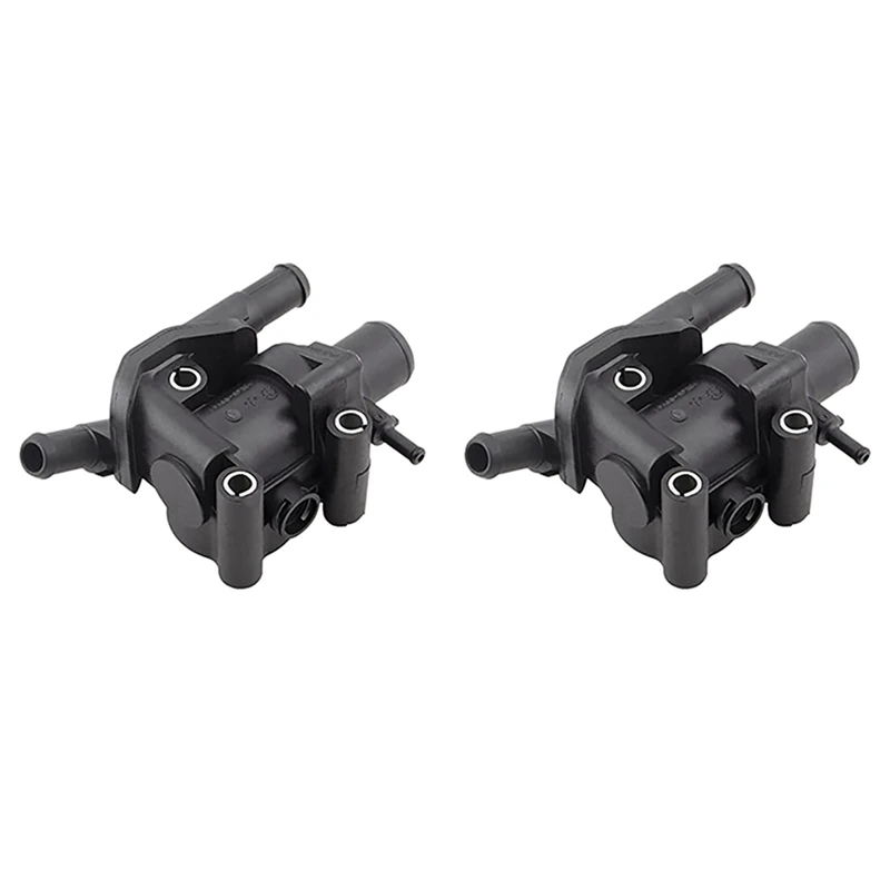 

2X Car Thermostat Housing Water Outlet For Ford Focus Escape 2000-2004 2.0L YS4Z-8592-BD 6X54G9K47880