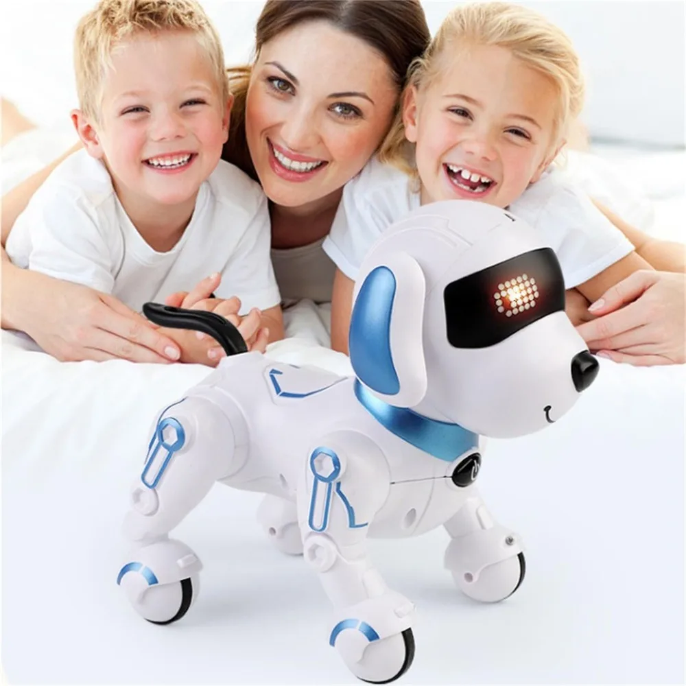

With Sound LED Eyes Remote Control Robot Dog Toy Sing and Dance Intelligent Electronic Pets Toys Robotic Dogs Touch Interaction