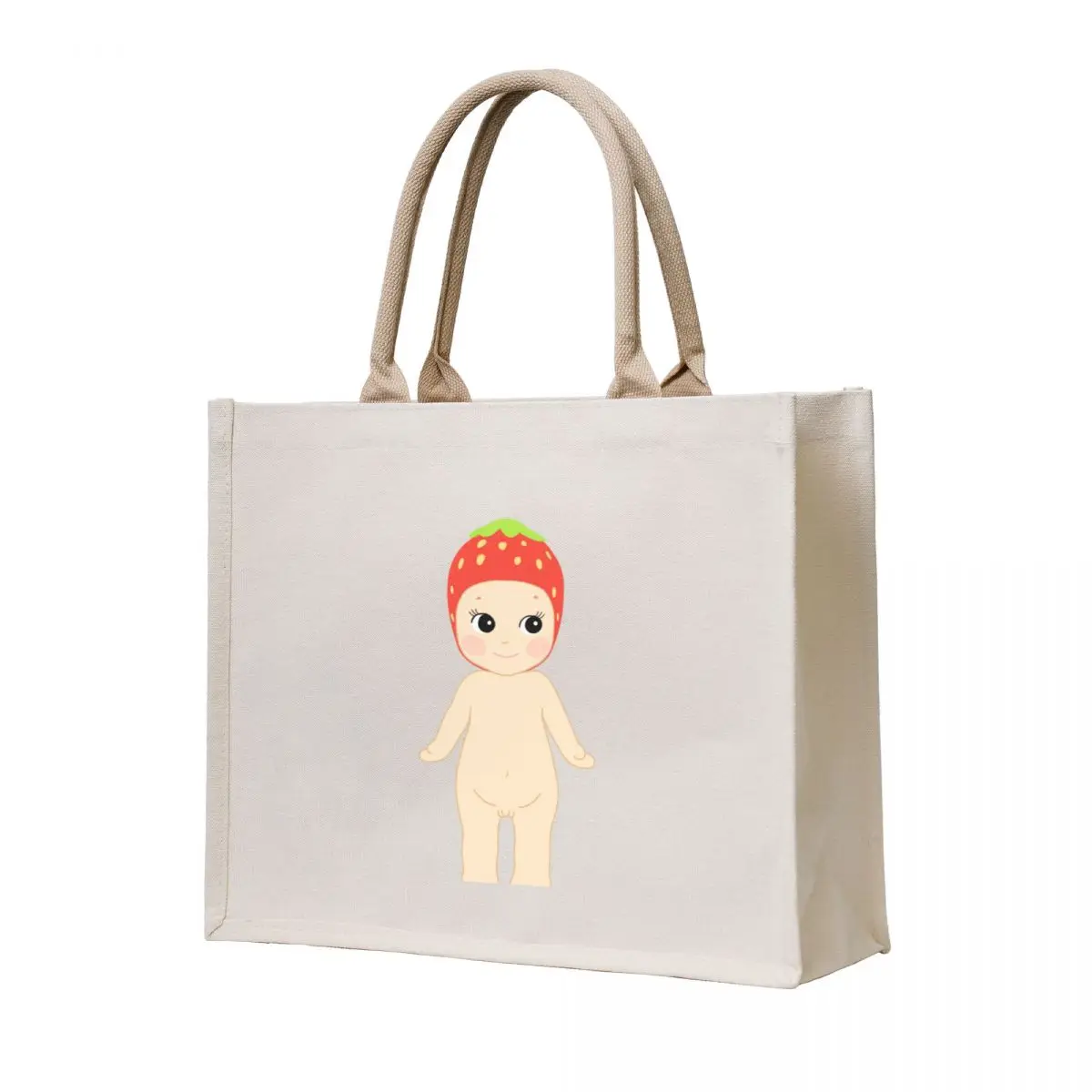 

Sonny Angel Strawberry Baby Tote Bag Fabric bag bags woman 2025 sacs de shopping tote bag canvas