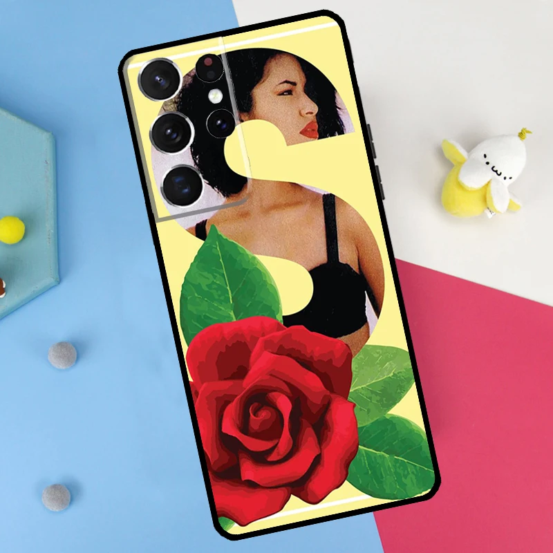 Selena Quintanilla Back Case For Samsung Galaxy S25 S24 S22 S23 Ultra Plus S20 S21 FE S9 S10 S24 FE Soft Cover