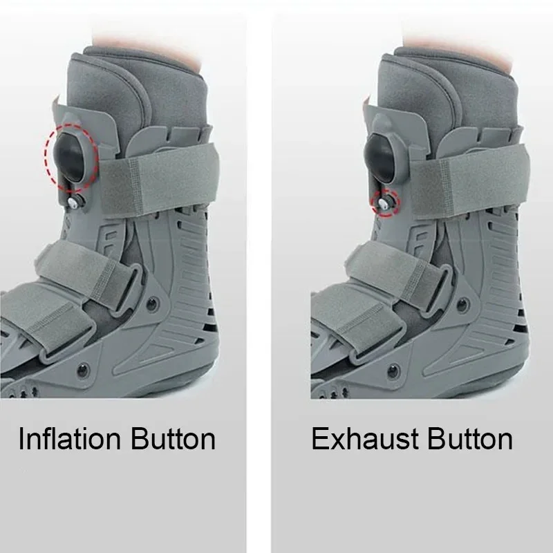 Medical Inflatable Walking Boot-Air Cam Walker Fracture Boot-For Achilles Tendonitis Sprained Ankle Breathable Walker Boots