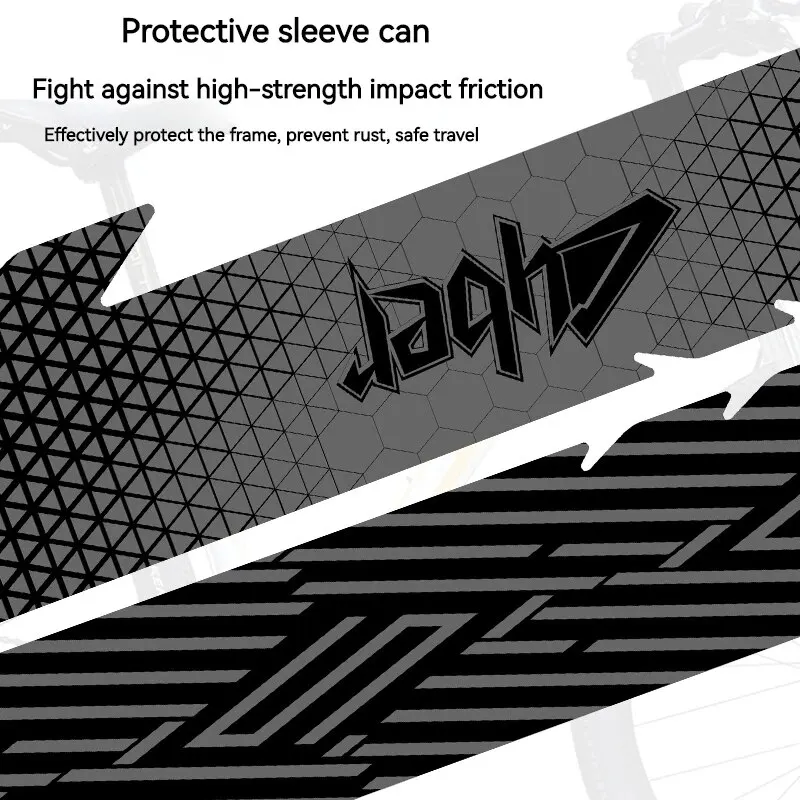 ENLEE Bicycle Frame Protection Sticker MTB Removable Bike Down Tube Anti-Scratch Sticker Tape Protector Cycling Accessories