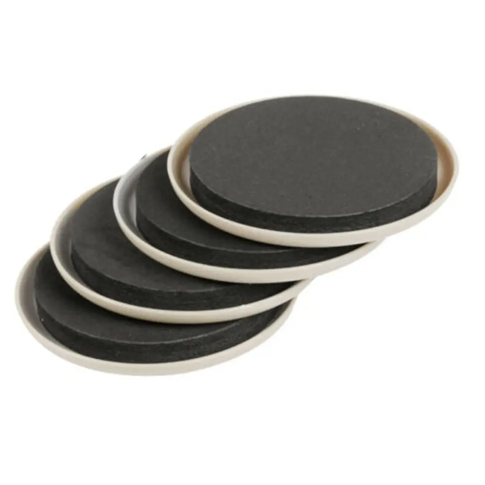 Anti-abrasion 3.5inch Moving Heavy Duty Easy Move Coaster Furniture Slider Furniture Legs Pad Floor Protector Mat