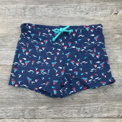 Jungen Kofferraum 2024 drucken Kinder Bade bekleidung Sunga Infantil Kinder Badehose für Jungen Strand hose Kinder Badeanzug Badeanzug