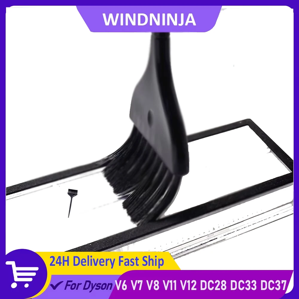 

Vacuum Cleaner Flat Head Brush Cleaning Tool Parts for Dyson V6 V7 V8 V11 V12 DC28 DC33 DC37 Vacuum Cleaner Parts Replacement