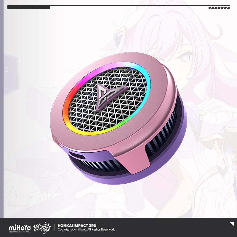 

Official Genuine Honkai Impact 3 Elysia Mobile Phone Radiator Customized Because Of You Story Game Theme Radiator B6X Elysia