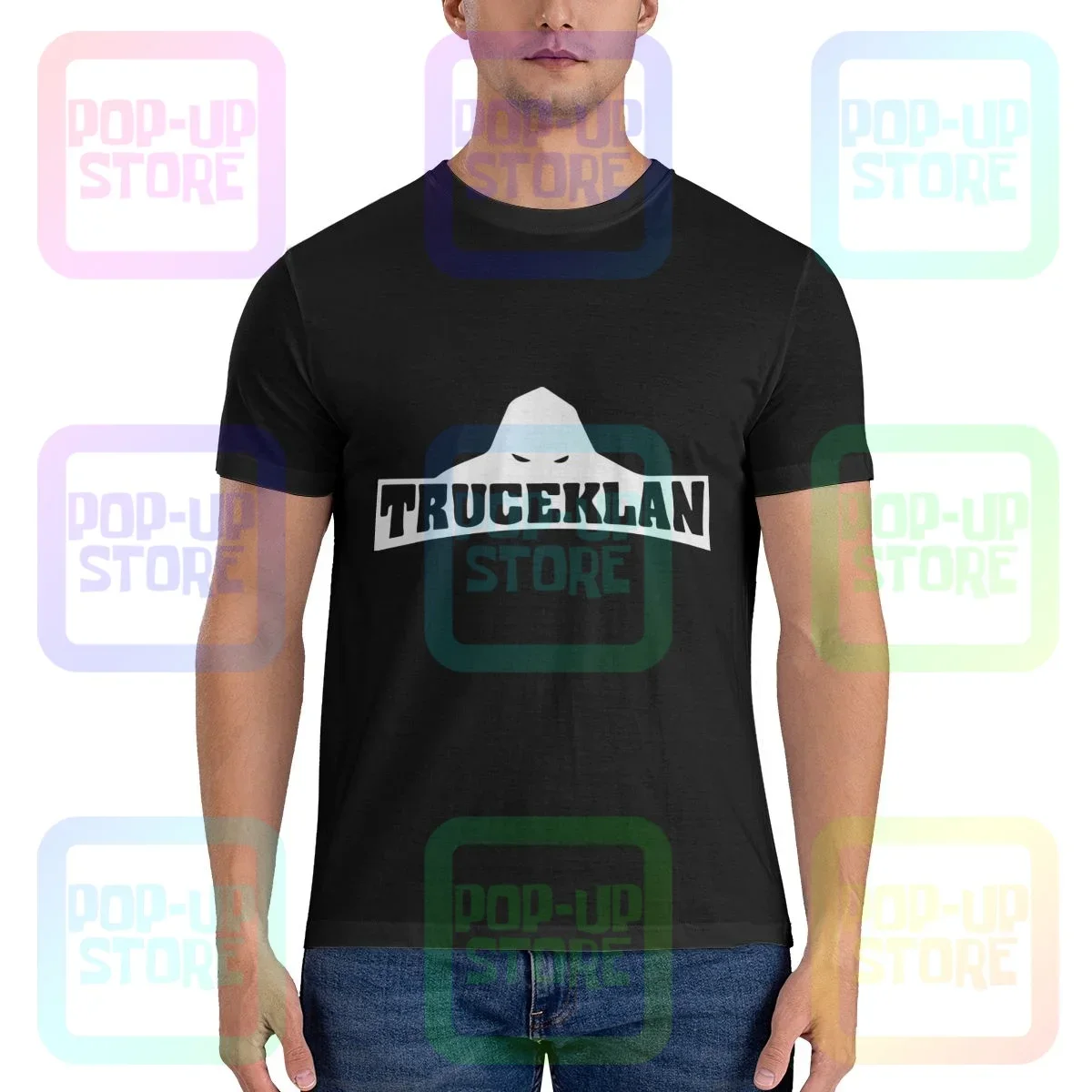 Truceklan Colletometal Carter Colori Shirt T-Shirt Top Trend Hiphop Bestseller Tee