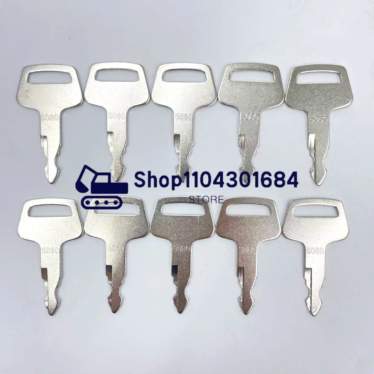 

2/5/10 шт. ключи зажигания 069029029 5080. Совместимость с экскаватором IHI. Совместим с корпусом IH. Совместим с зажигом Мороки.