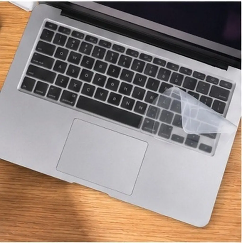 2Pcs Keyboard Cover Silicone Transparent Protector Laptop 12-14 Inch Keyboard Protector Film Waterproof Dust Resistant