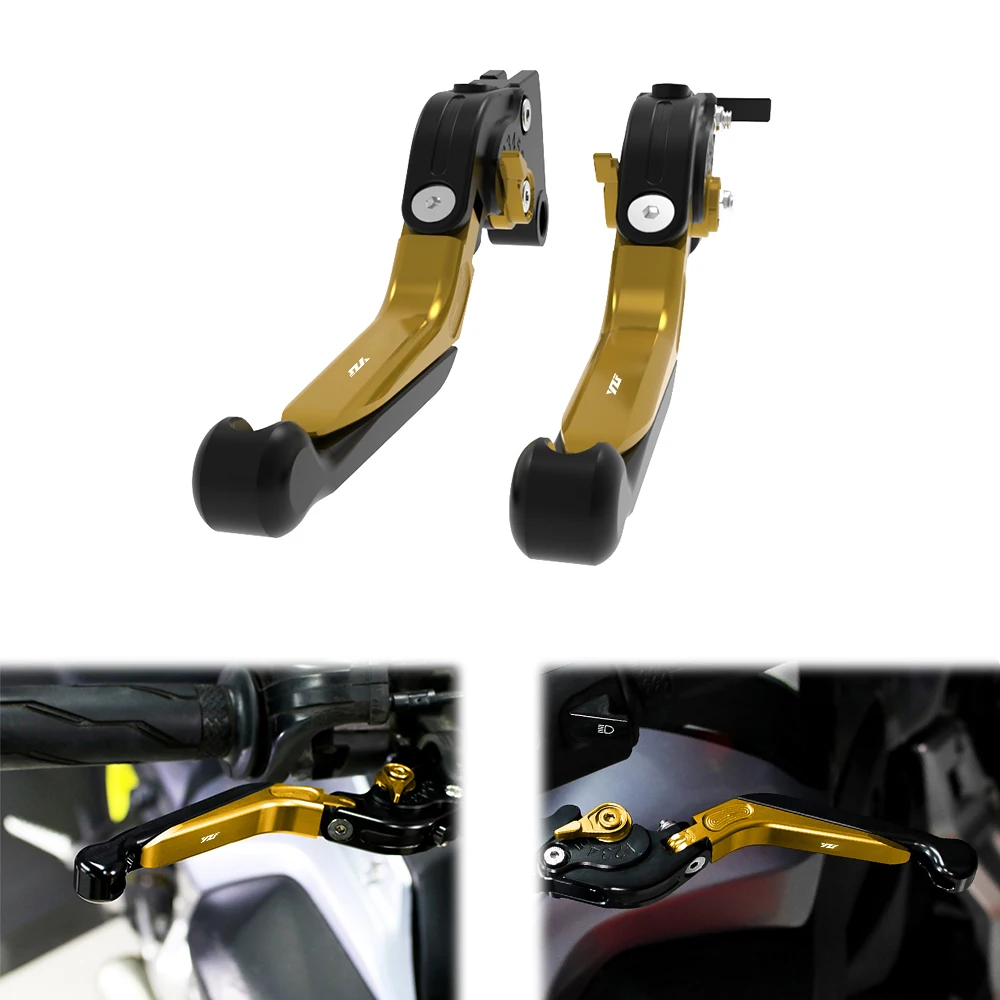 

Handle Levers For Yamaha YZF-R125 2008 2009 2010 2011 Motorcycle CNC Aluminum Brake Clutch Levers Adjustable Foldable Extendable